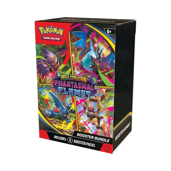 Pokémon Tcg, Mega Evolution - Phantasmal Flames Booster Bundel thumbnail