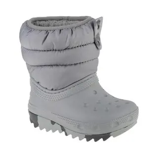 Crocs, Mädchen, Boots + Stiefel, Classic Neo Puff Boot Kleinkind 207683-007 Grösse 23, Rosa, (23)