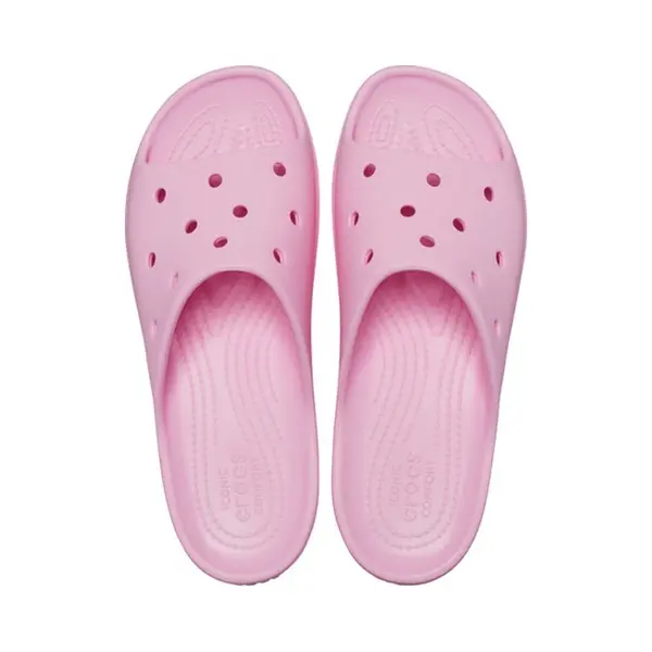 Crocs Classic Platform Slippers Flamingo Roze Maat 41/42 Us 10 thumbnail