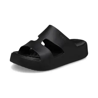Crocs, Damen, Sandalen, W's Getaway Platform H-Strap, Schwarz, (40)