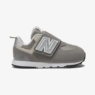 New Balance New-B 574 Hook & Loop Baby Sneaker Grau/silber - 17
