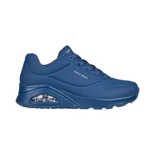Skechers Damen Uno Stand On Air Sneaker, Blu, 39 Eu
