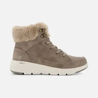 Skechers Glacial Ultra Cozyly Damen, Dark Taupe, 39 Eu