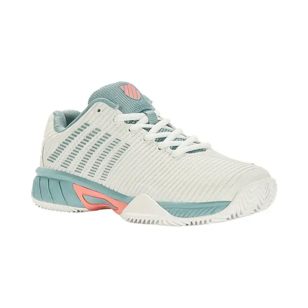 K-Swiss Kinder Tennisschuh Hypercourt Express 2 Hb Weiß/Blau thumbnail