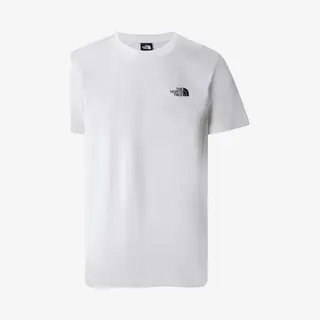 The North Face NF0A87NGFN4 M S/S Simple Dome Tee T-Shirt Herren Tnf White Größe Xl