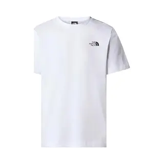 The North Face M S/S Redbox Tee T-Shirt Homme, Tnf White, L