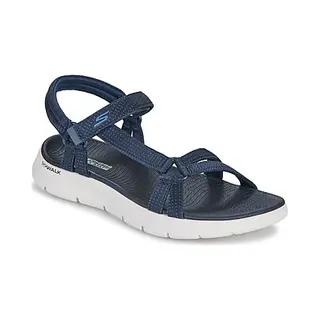 Skechers Women's Go Walk Flex Sandal Sublime, Navy Textile, 4 Uk