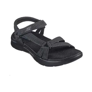 Skechers Go Walk Flex Sublime Damen Sandalen Schwarz - 39