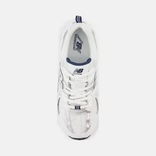 New Balance Unisex Für Kinder. IZ530V1 Schuhe 530 Bungee Cord Weiß (23), Wohnung, Schnürsenkel, Lässig, Kinderbekleidung