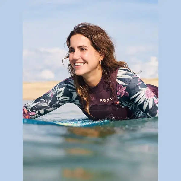 Roxy Swell Natural Neoprenanzug Lang 4/3 Mm Weinrot Damen - L thumbnail