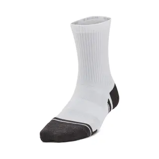 Under Armour Performance Tech Lange Sokken 3 Paren Wit Eu 27 1/2 Jongens, Meisjes