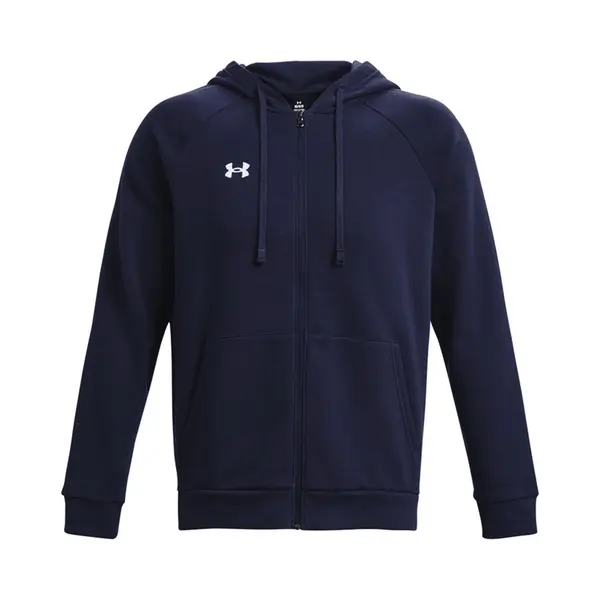 Under Armour, Herren, Pullover, Rival Fleece Full Zip Kapuzenjacke Herren, Blau, (M) thumbnail