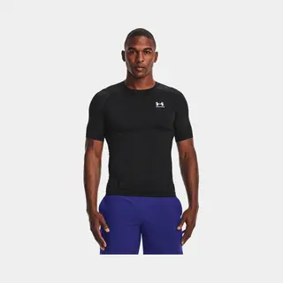 Under Armour HeatGear Fitted Kurzarmshirt Khaki - S