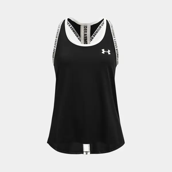 Under Armour Knockout Tank Meisjes Sporttop - Maat Yxs thumbnail