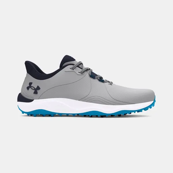 Under Armour Drive Pro Sl Wide Golfschoenen, Grijs/navy thumbnail