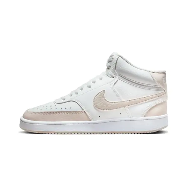 Nike CD5436-106 NikeCourt Vision Mid Damen Summit White/Lt Orewood Brn-White Eu 38 thumbnail