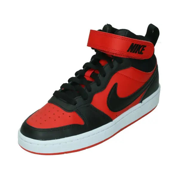 Nike Court Borough Mid 2 Gs Sneaker, University Red/Black-White, 37.5 Eu thumbnail