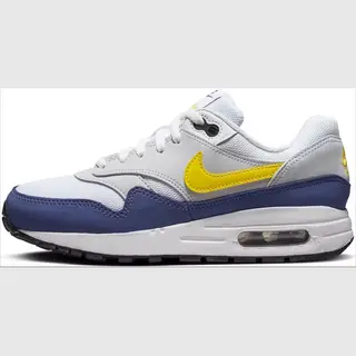 Nike Air Max 1 'Blue Recall' (Gs) - Maat EU36.5 - 807602-107 - Sneakers Laag - Wit - Geel - Blauw - Kindersneakers