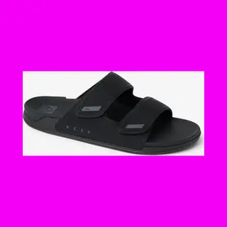 Reefvoor Mannen. CJ8530 Phantom Tradewind Sandalen Zwart (45), Plat, Klittenband, Strandkleding