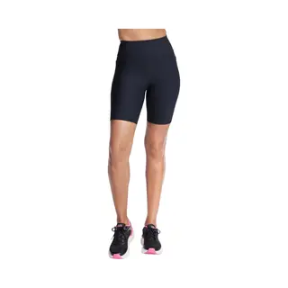 Skechers Go Flex Rib High Waisted 8 Inch Bike Short, Vrouwen, Zwart, Shorts, Maat, S