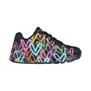 Skechers, Jongens, Sneakers, Uno Lte Spread The Love Schuhe, Zwart, (36)