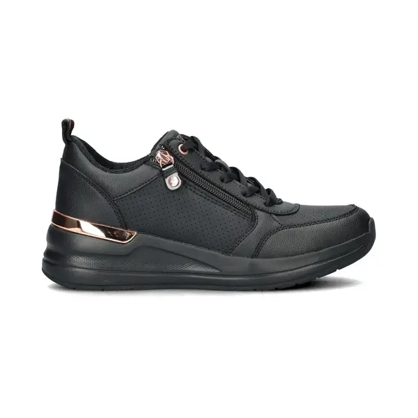 Skechers Billion 2 - Side Door Dames Sneakers - Zwart thumbnail