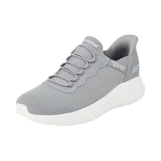 Skechers Slip Ins Bobs M Gry Grey Mens Trainers 118300 In A Plain Man-made In Size 8