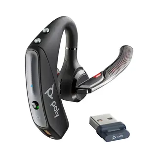 Hp Poly Voyager 5200 Usb-A Bluetooth Headset +BT700 dongle