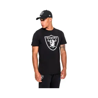 New Era Las Vegas Raiders Nfl Team Logo Schwarz T-Shirt - M