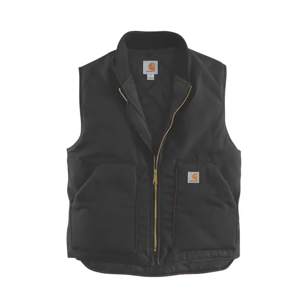Carhartt V01 Relaxed Fit Firm Duck Insulated Rib Collar Vest thumbnail