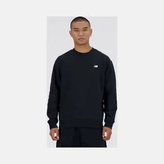 New Balance Sport Essentials Fleece Crew Heren Trui - Black