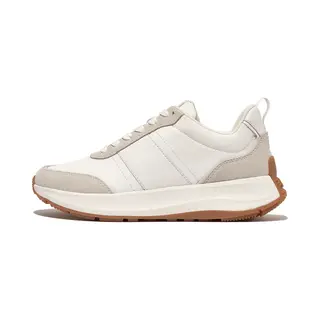 Fitflop F-Mode Flow Fabric/Suede/Leather Flatform Sneakers