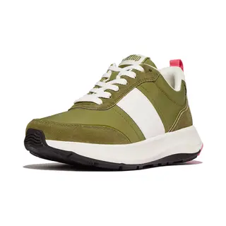 FitFlop F-Mode Flow Sneaker - Nylon & Suede Mix