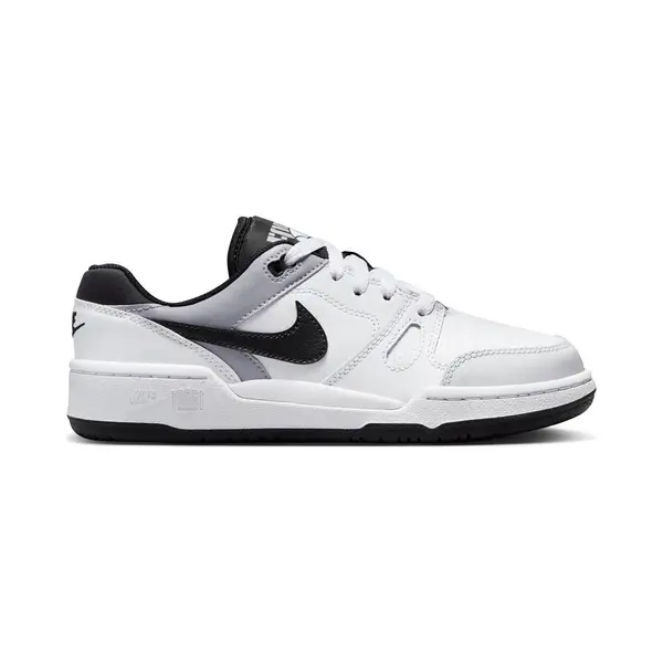 Nike Unisex Kids Full Force Lo (Gs) Sneaker, White Black Pewter, 3 Uk thumbnail