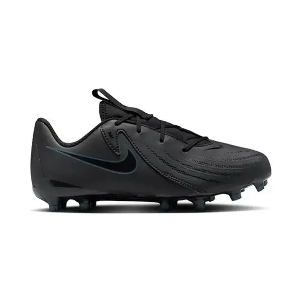 Nike Unisex Kids Jr Phantom Gx Ii Academy Fg/Mg Sneaker, Black Deep Jungle, 5.5 Uk thumbnail