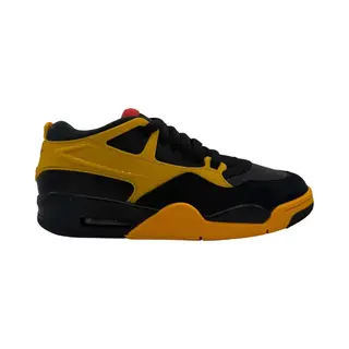 Jordan - Air Jordan 4 - Sneakers - Mannen - Zwart/Geel - Maat 43