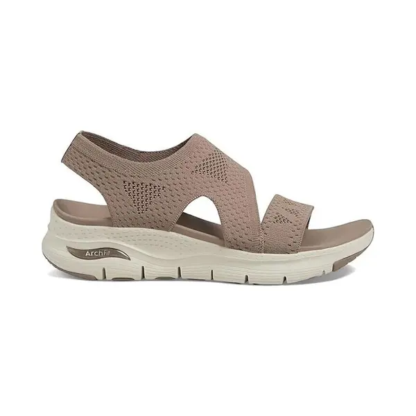 Skechers Damen Arch Fit Brightest Day, Mokka-Strick, 40 Eu thumbnail