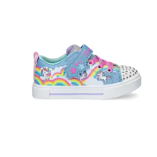 Skechers Twinkel Toes Meisjes Sneaker - Blauw Multi - Maat 30