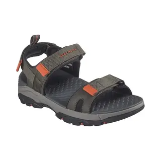 Skechers Tresmen Herensandalen, Olive Mesh Synthetisch, 43 Eu