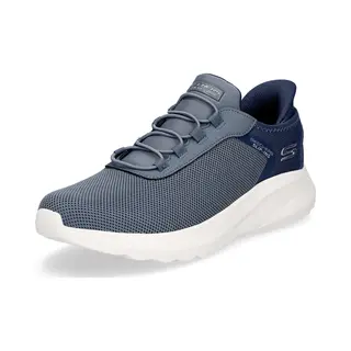 Skechers Herren Squad Chaos-Tough Walk Hands Free Slip-In-Sneaker, Schiefer, 46 Eu