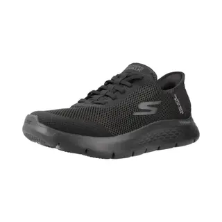 Skechers Men's Go Walk Flex-Hands Up Sneaker, Black/Grey, 8.5, 216324