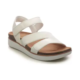 Skechers Lifted Comfort Wht White Womens Comfortable Sandals 163252 In A Plain Man-made In Size 5