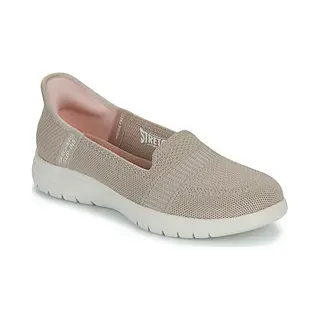 Skechers Women's On-The-Go Flex Camellia Slip-On Sneakers, Taupe Textile, 5 Uk