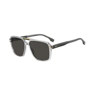 Hugo Boss Boss 1766/S KB7/Ir Grey Zonnebril Man Standaard, Standaard 59, Kb7/Ir Grey, 59