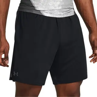 Under Armour Herren Tech Vent-Shorts, Black/White, Xl