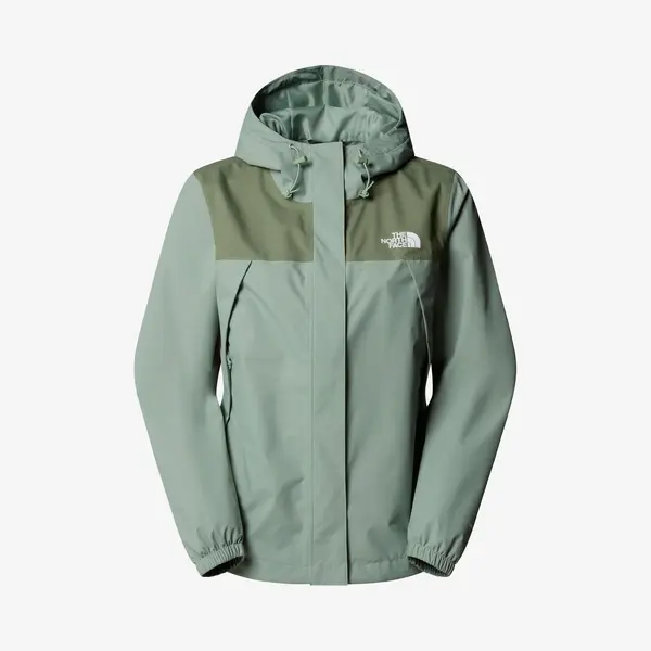 The North Face Antora Rain Damen Kapuzenjacke Mintgrün - S thumbnail