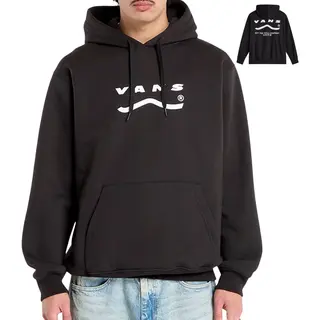 Vans Deteremined Pullover Hoodie Schwarz Weiß - M