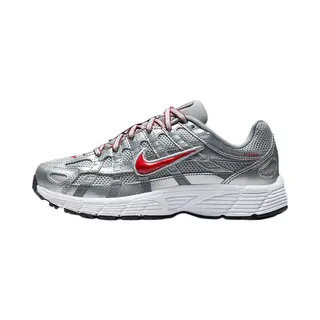 Nike P-6000 Gs Metallic Zilver Gym Rood Kindersneakers Plat-Zilver Koel-Grijs HV5064-002 36