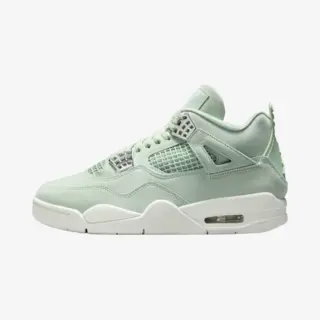 Air Jordan 4 Retro Abundance / Seafoam Damen Sneaker Grün Sail Metallic-Silber HV0823-003 40.5