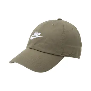 Nike Cap Club Futura - Grün/Weiß, Größe M/L